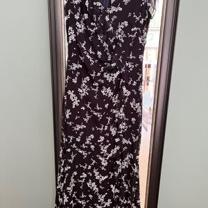 Floral Black and White Ralph Lauren dress NWT